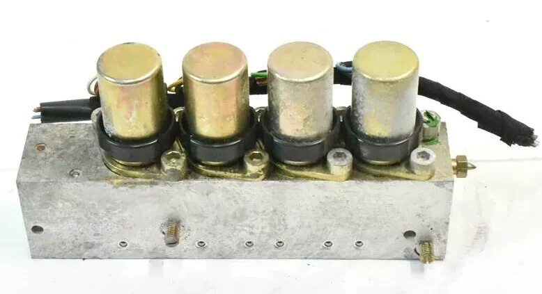 90-02 Mercedes R129 300SL SL500 Left Side Top Hydraulic Valve Block Solenoid OEM