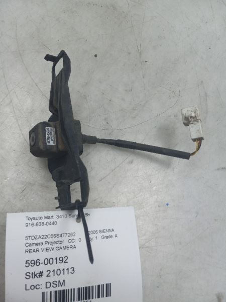 06 07 08 09 10 TOYOTA SIENNA REAR VIEW CAMERA 86790-45020