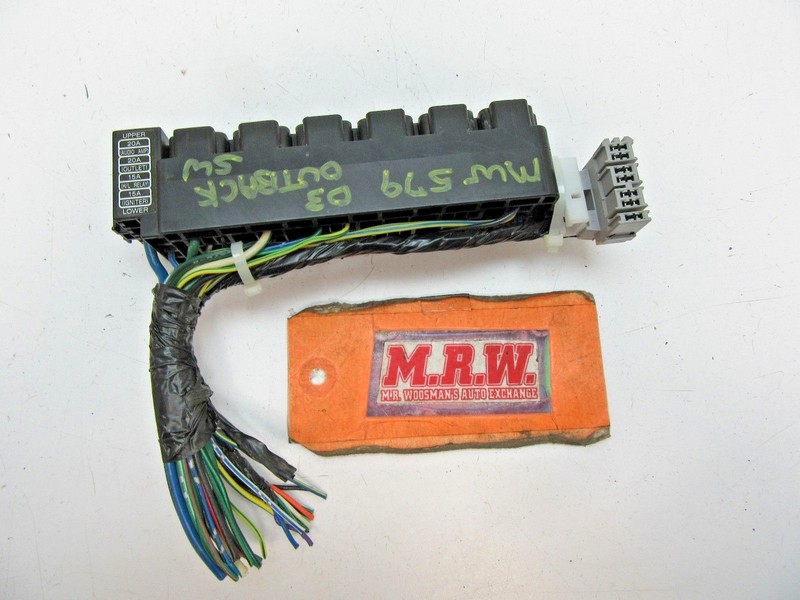 FUSE BOX RELAY HOLDER WIRE HARNESS END PIG TAIL PLUG CONNECTOR RC5008 1567001950