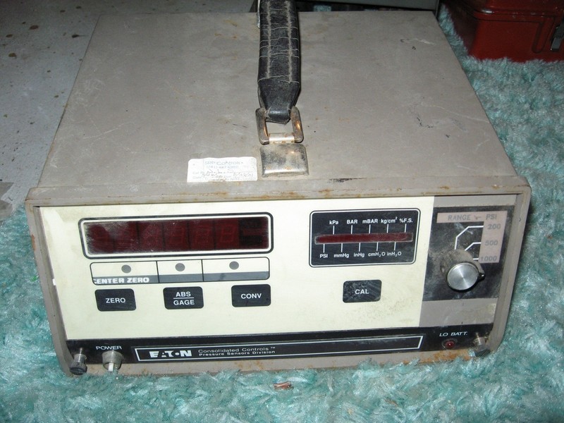 Eaton UPS 3000 BBC 117 Input Volts Consolidated Controls Pressure Sensor