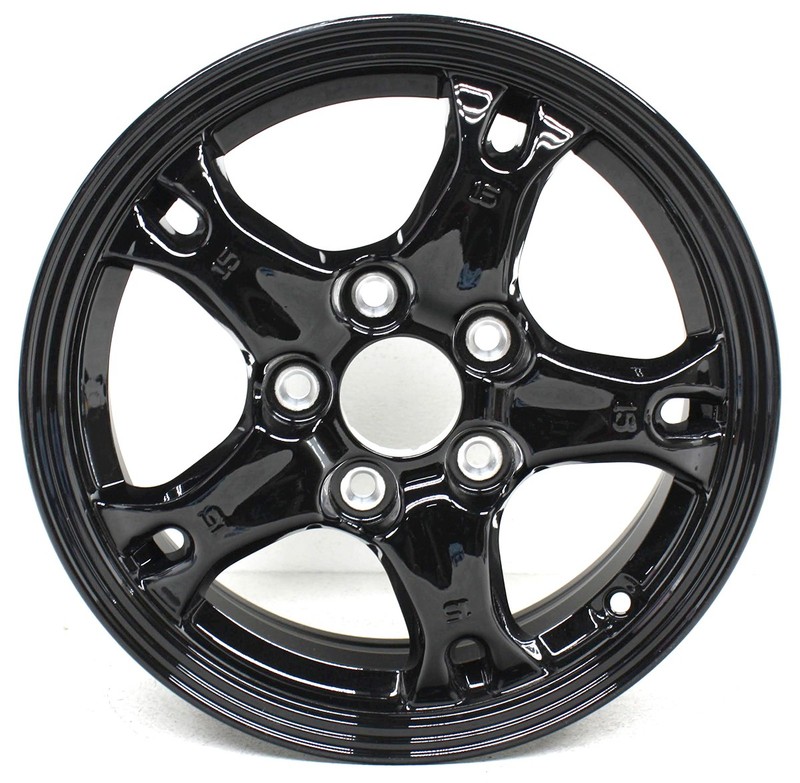 OEM 15 Inch Wheel For Hyundai Ioniq Black 52910-G2000 Scratches Marks