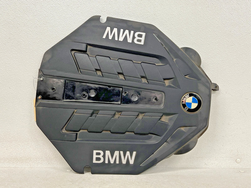 ⭐2009-2015 BMW 750I ENGINE MOTOR COVER PANEL TOP W/ LOGO ASSEMBLY OEM LOT2715