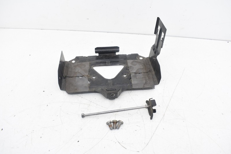 2009 Mini Cooper S R56 Battery Tray Hold Down Bracket With Clamp Set OEM KW83