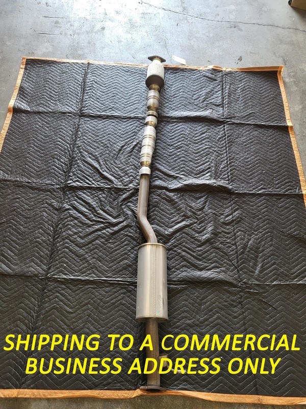 Used Oem Kia Center & Rear Exhaust Muffler Pipe for 2021-2023 Seltos 1.6L AWD