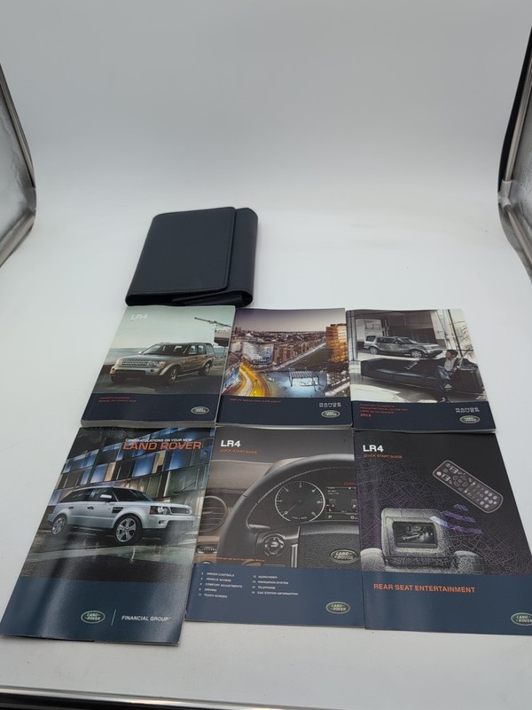 2013 LAND ROVER LR4 OWNERS MANUAL HANDBOOK HSE LUX Original Set Case