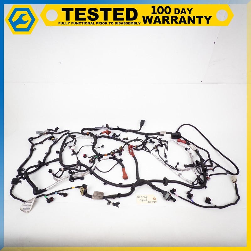 14-19 MASERATI QUATTROPORTE S Q4 3.0L V6 AWD ENGINE INJECTION WIRING HARNESS OEM