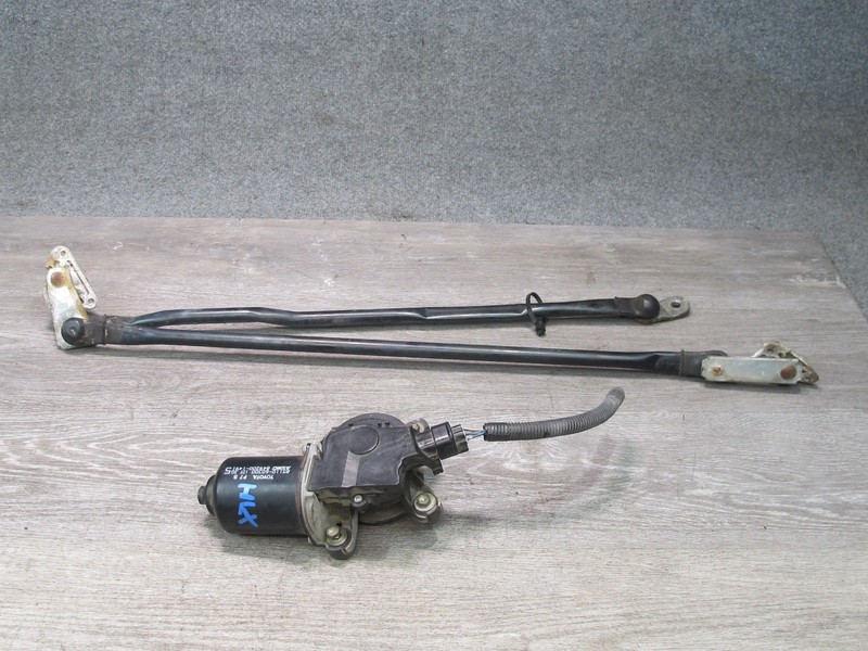 98-07 LEXUS UZJ100L LX470 FRONT WINDSHIELD WIPER TRANSMISSION LINKAGE W/ MOTOR
