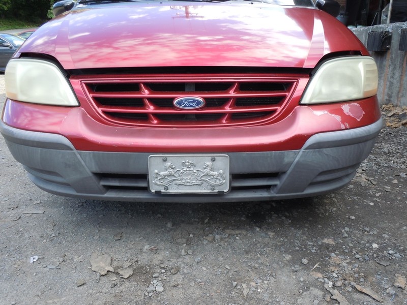 1999 2000 Ford Windstar Front Bumper Cover W/ Grilles FL