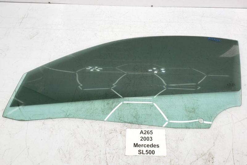 ✅ 2003-2012 OEM Mercedes R230 SL500 Front Left Driver Door Window Glass Tint