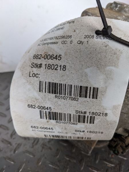 AC Compressor Fits 03-10 SIERRA 1500 PICKUP 1077082