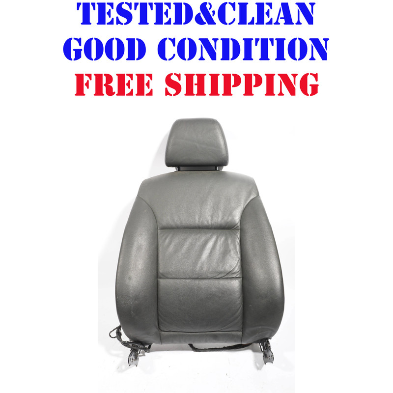 04-07 BMW 545i 530i 525i E60 FRONT RIGHT PASS SEAT BACK BACKREST W/HEADREST OEM