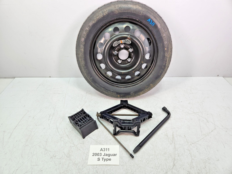 β
03-08 OEM Jaguar S-Type X200 Emergency Spare Tire Wheel Rim R16"