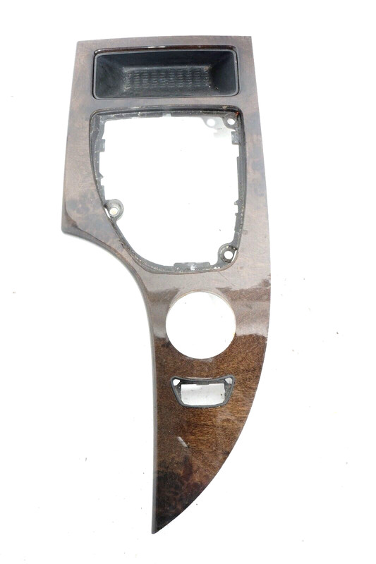 08 09 10 BMW 525i 528i 530i E60 CENTER CONSOLE SHIFTER BEZEL TRIM OEM