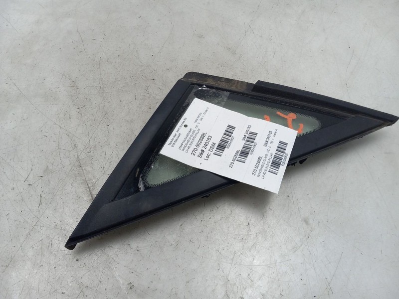 99-03 LEXUS RX300 3.0L 4WD AT DRIVER SIDE FRONT PILLAR GLASS WINDOW