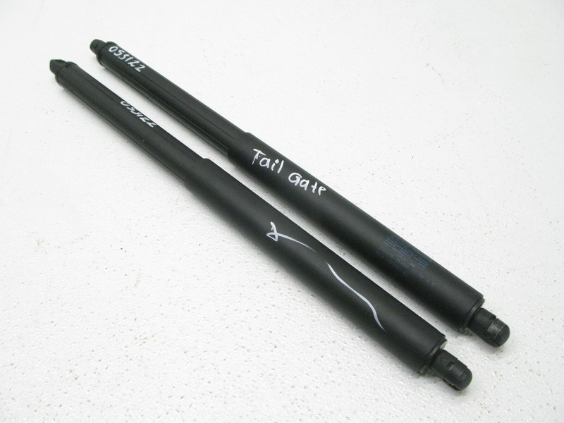 07-13 BMW E70 X5 LEFT RIGHT REAR TRUNK DOOR SPINDLE SHOCK STRUT SET OEM 053122