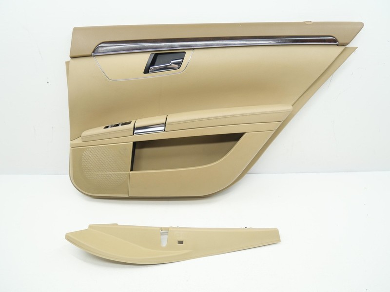 Used Rear Right Passenger Side Door Trim Panel 2007-2013 Mercedes Bens S550 OEM
