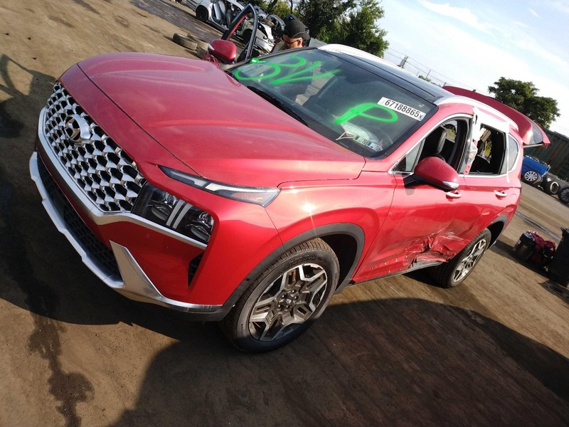 2023 Hyundai Santa Fe Frame Crossmember OEM Red 4WD 2.5L 19000 Miles