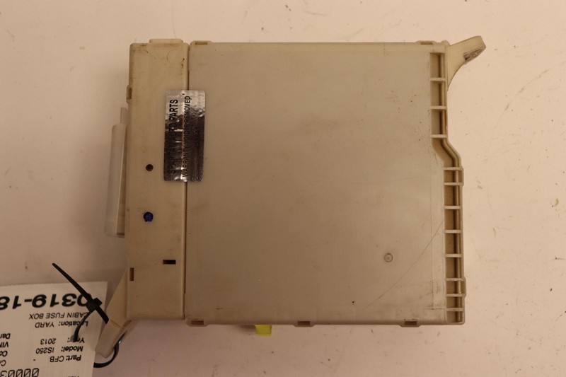 2013 LEXUS IS250 IS350 SEDAN CABIN DASH POWER JUNCTION FUSE BOX BLOCK OEM
