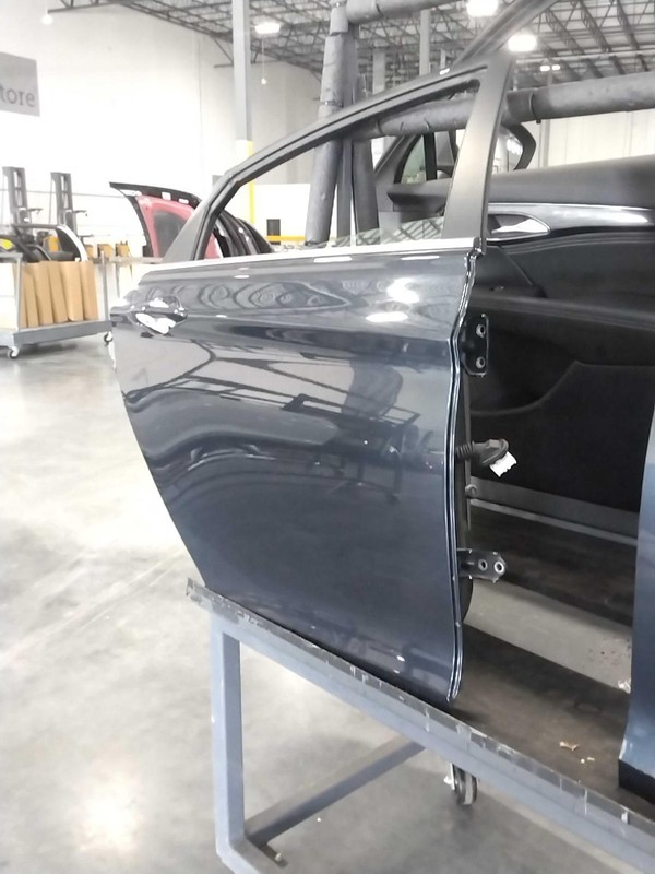 2012 Hyundai Sonata Rear Right Door Blue Used 163K Miles OEM Part 67899