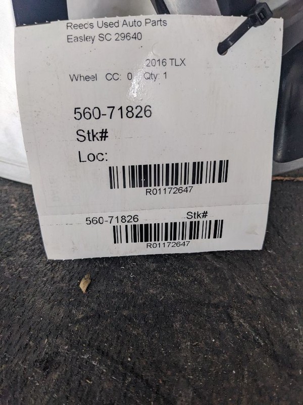 Wheel 17x7-1/2 Fits 15-17 TLX 1172647