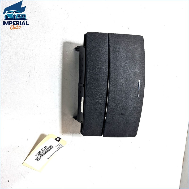 2007-2013 MERCEDES W221 S550 CENTER CONSOLE DASHBOARD CD PLAYER COVER BLACK OEM