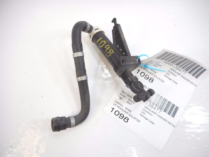 07 Lexus GS450 Left Headlight Head Light Lamp Washer Squirter Motor Pump OEM
