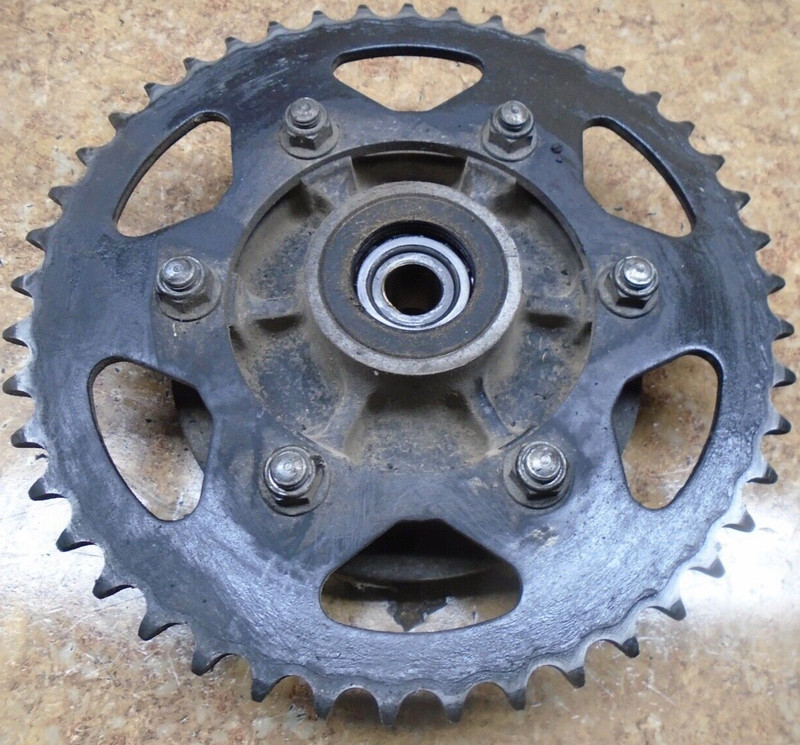 2004 Kawasaki Ninja EX250 EX 250 F EX250F Rear Sprocket Chain Drive Cush 45T 04