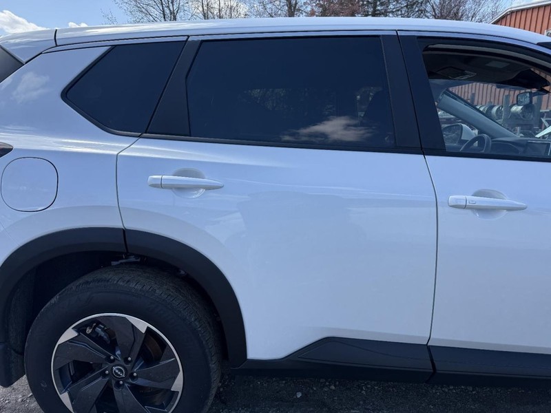 2021-2024 Nissan Rogue Right Passenger Side Rear Door White