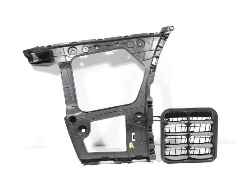 2017-2019 Audi Q7 Rear Bumper RIGHT Side Guide Support Bracket W/ GRILLE OEM