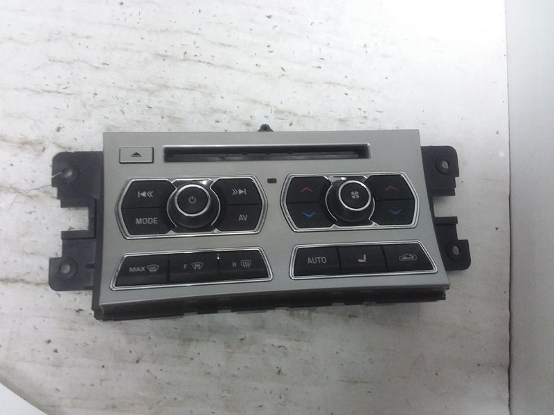 Radio Temperature Control Panel Audio And Climate Fits 12-15 Jaguar XF 1533375