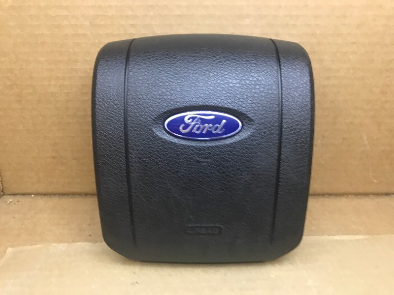 2004-2008 FORD F150 F-150 LEFT DRIVER SIDE STEERING WHEEL AIRBAG AIR BAG BLACK
