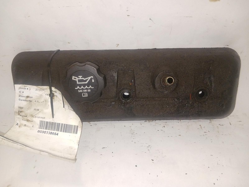 08 CHEVROLET SILVERADO 1500 left driver Valve Cover 4.3L OEM