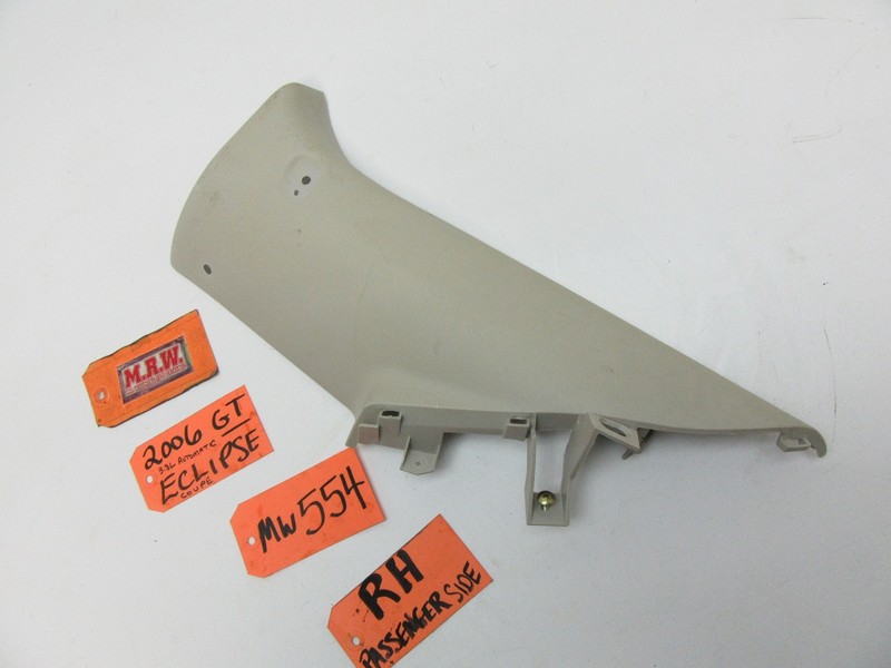 TRIM PANEL DOOR ROOF QUARTER GLASS WINDOW REAR PILLAR TOP RIGHT RH for ECLIPSE