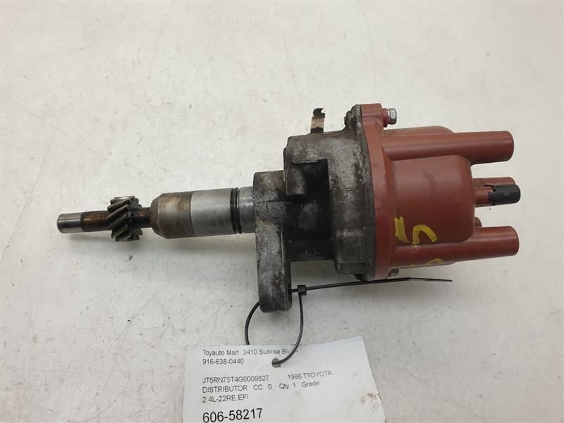 85-90 TOYOTA 4RUNNER 2.4L FWD MT 22RE IGNITION DISTRIBUTOR