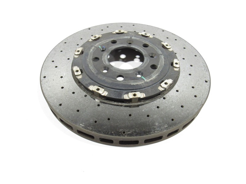 12-18 Aston Martin Vanquish 2014 Rear Left Brake Rotor Disc Carbon Ceramic ;Y2