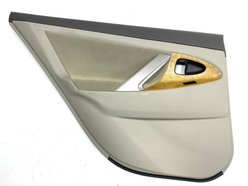 Left Driver Side Rear Door Interior Trim Panel Fits 2007 Toyota Camry XLE 68390