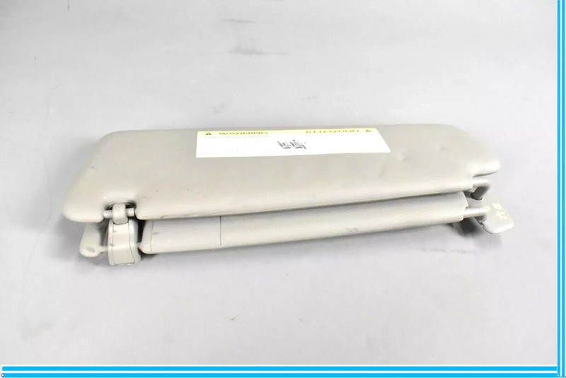 11-14 Porsche Cayenne 958 Hybrid S Sun Visor Sunvisor Front Right Side Gray OEM