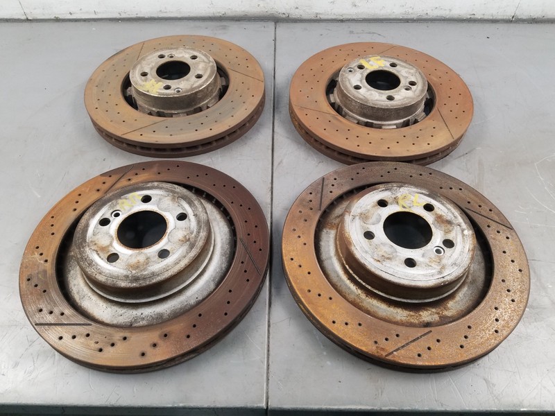 2014 Mercedes AMG CLS 63 S Brake Rotor Set #4700 E2