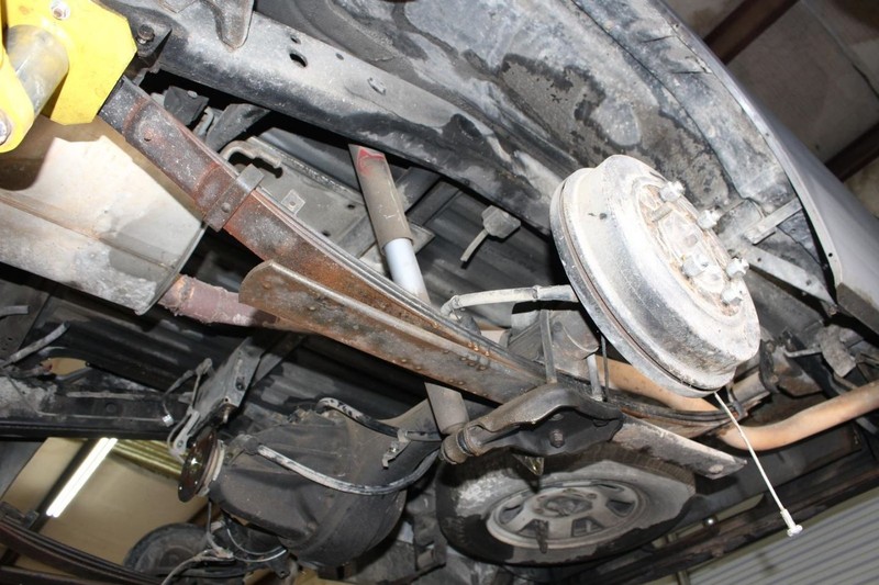 87-93 Mazda B-2600 Driver Left Rear Leaf Spring