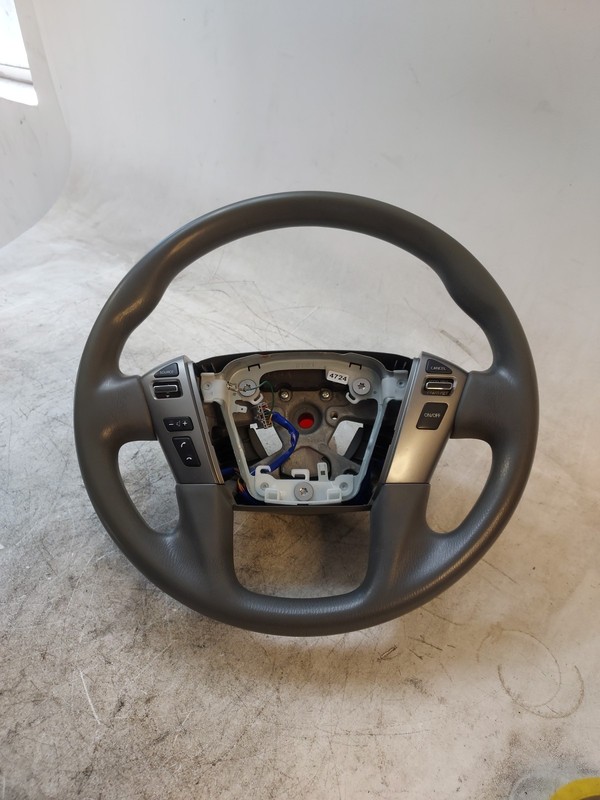 2018-21 Nissan NV 2500 Gray Rubber Steering Wheel w/ Cruise Volume Switch OEM