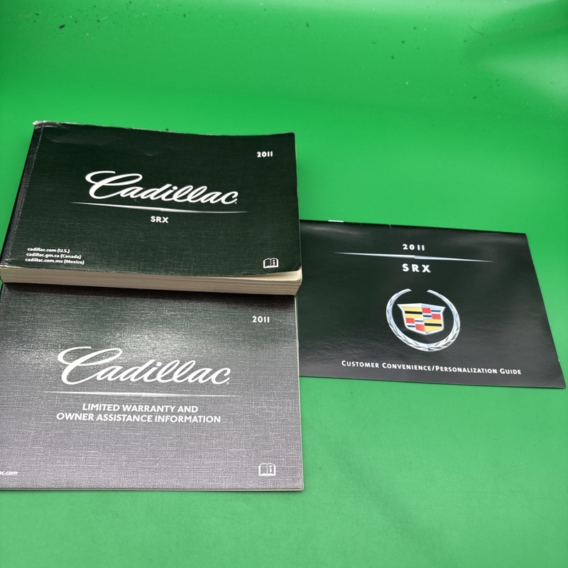 2011 Cadillac SRX Owners Manual Personalization Info Free Shipping