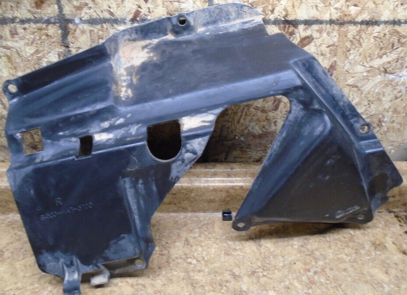 1986 87 Honda TRX350 TRX 350 4x4 Fourtrax Plastic Cover Panel Right Inner Fender