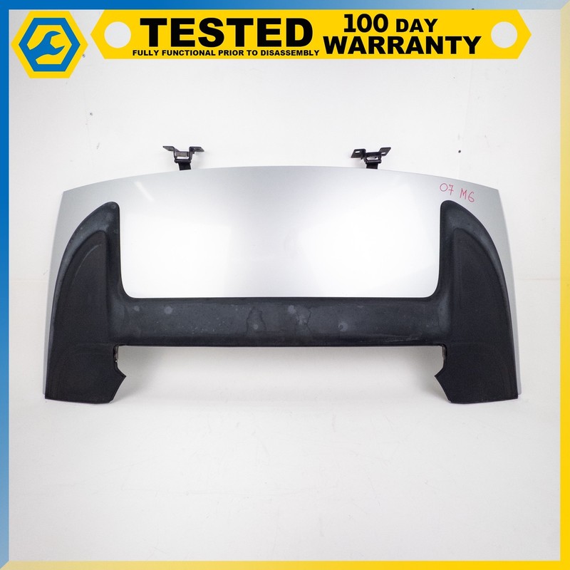 04-10 BMW M6 645CI 650I CONVERTIBLE TOP FOLDING LID COVER PANEL SILVER OEM