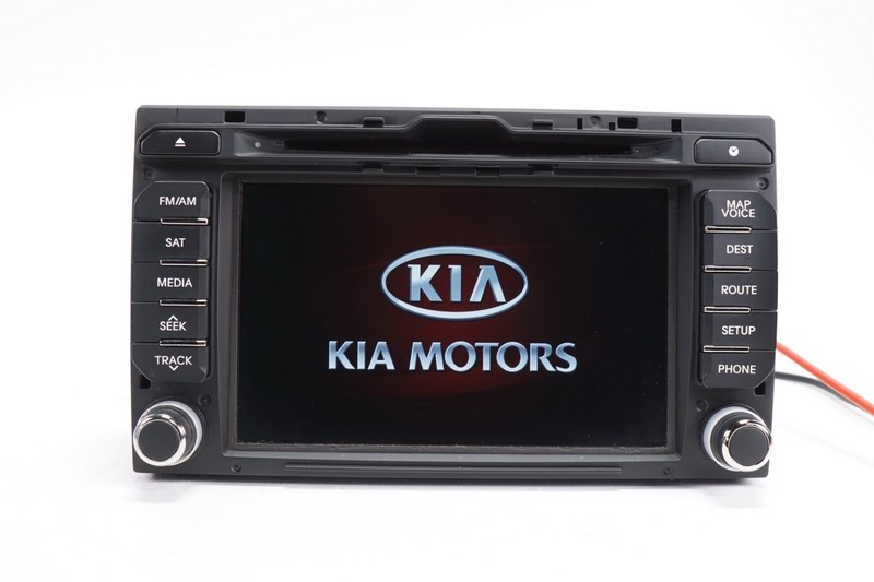 KIA RIO Navigation Screen Radio Receiver Display CD ✅TESTED✅ OEM 2012 - 2015
