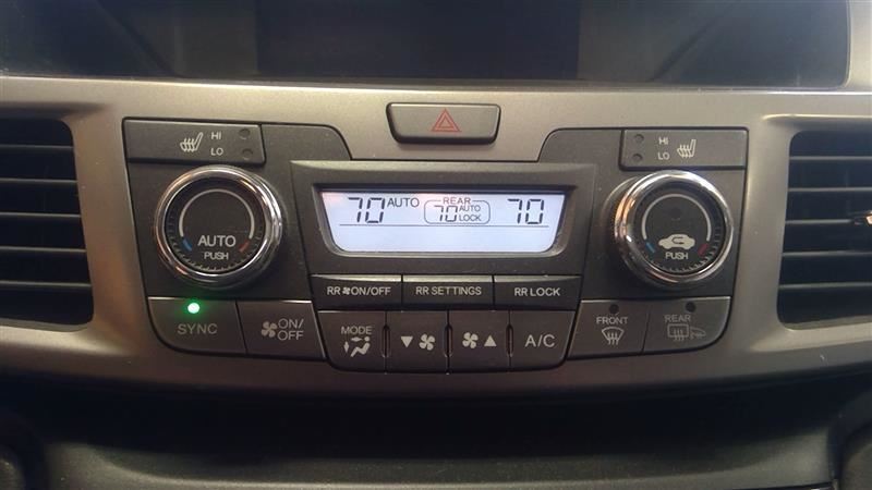 Temperature Control Dash Mounted EX-L Leather Fits 11-17 ODYSSEY 3097506