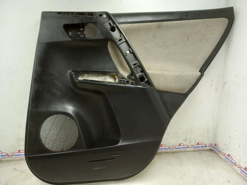 15 TOYOTA RAV 4 REAR PASSENGER RIGHT DOOR PANEL BLACK & GRAY-FB10