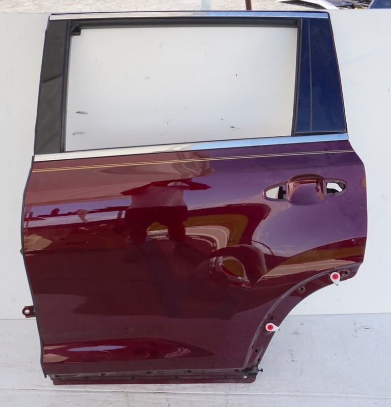 2014-2019 Toyota Highlander Rear Driver Door Shell - RED