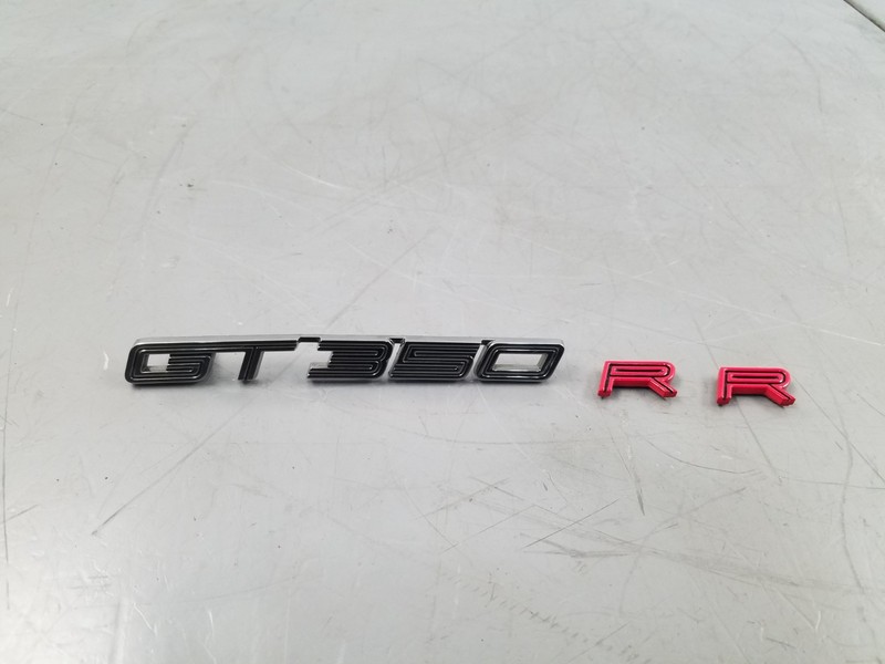2018 Ford Mustang Shelby GT350R Fender Emblem #0117 A6