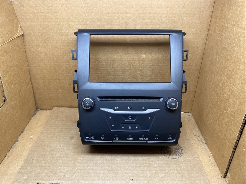 14-15 Ford Fusion Temp Temperature Climate Radio Control Bezel DS7T-18E245-MR