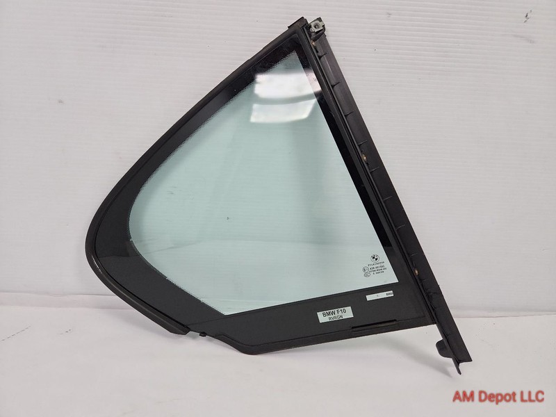2013 BMW 535i 528i 550i F10 Rear Right Door Vent Quarter Glass 51357311246